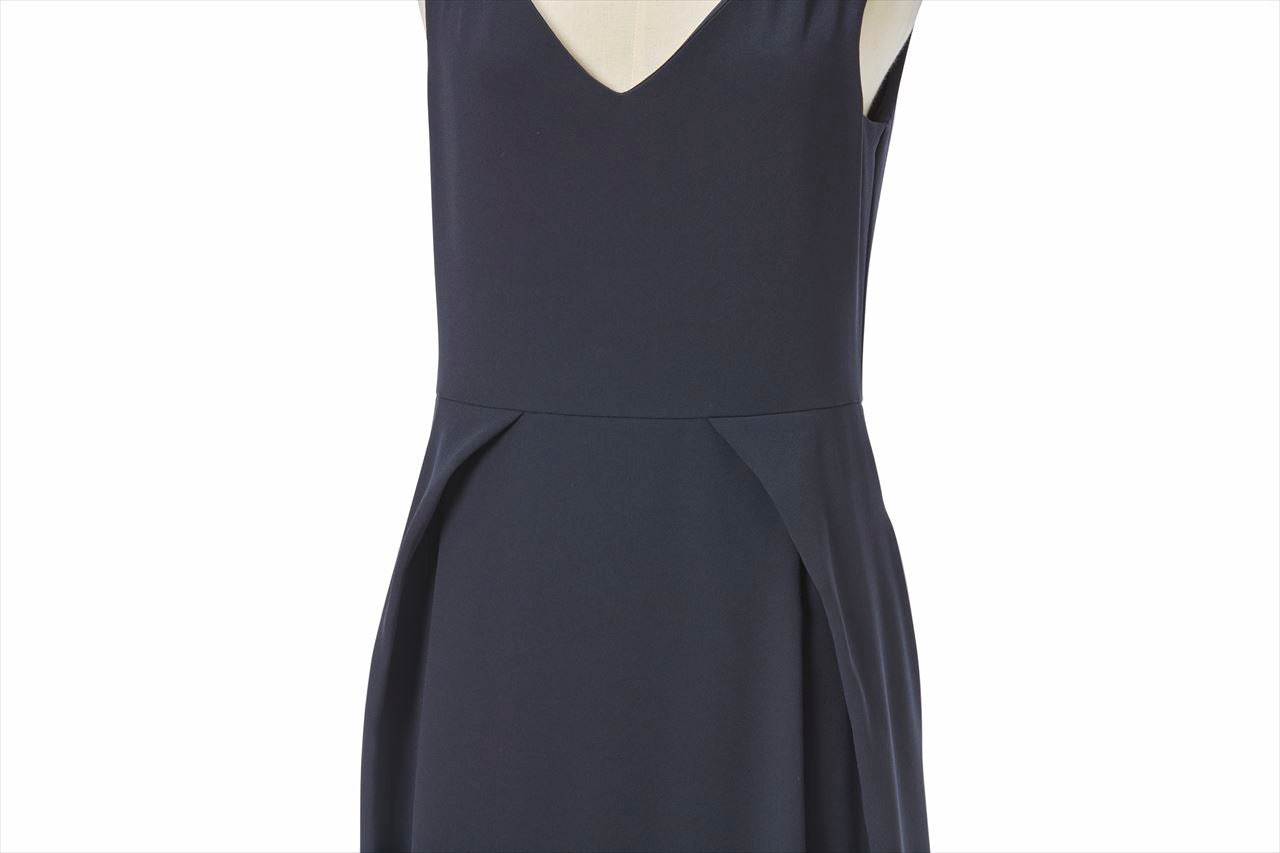 white collar tulip dress