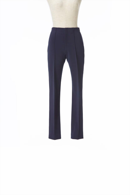 center crease stretch pants