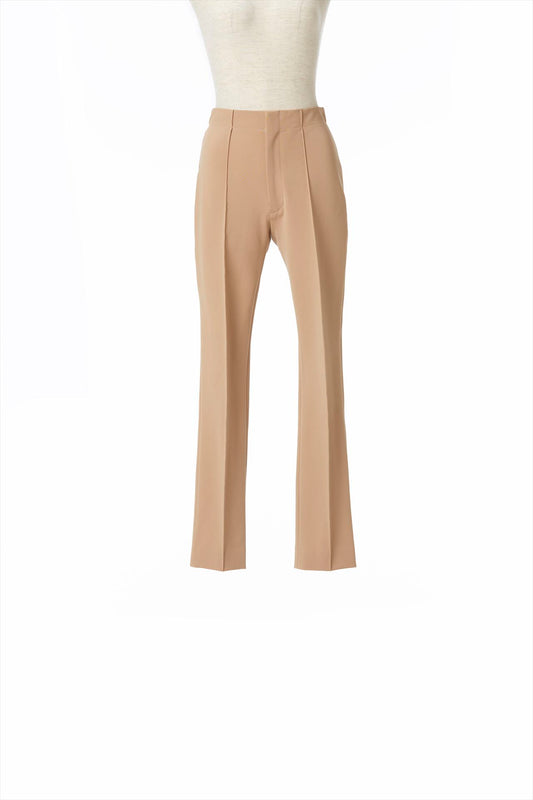 center crease stretch pants